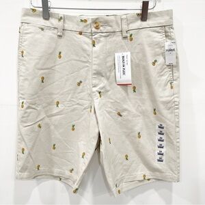 Old Navy Ultimate Slim Built-In Flex Pineapple Print Shorts Size 32